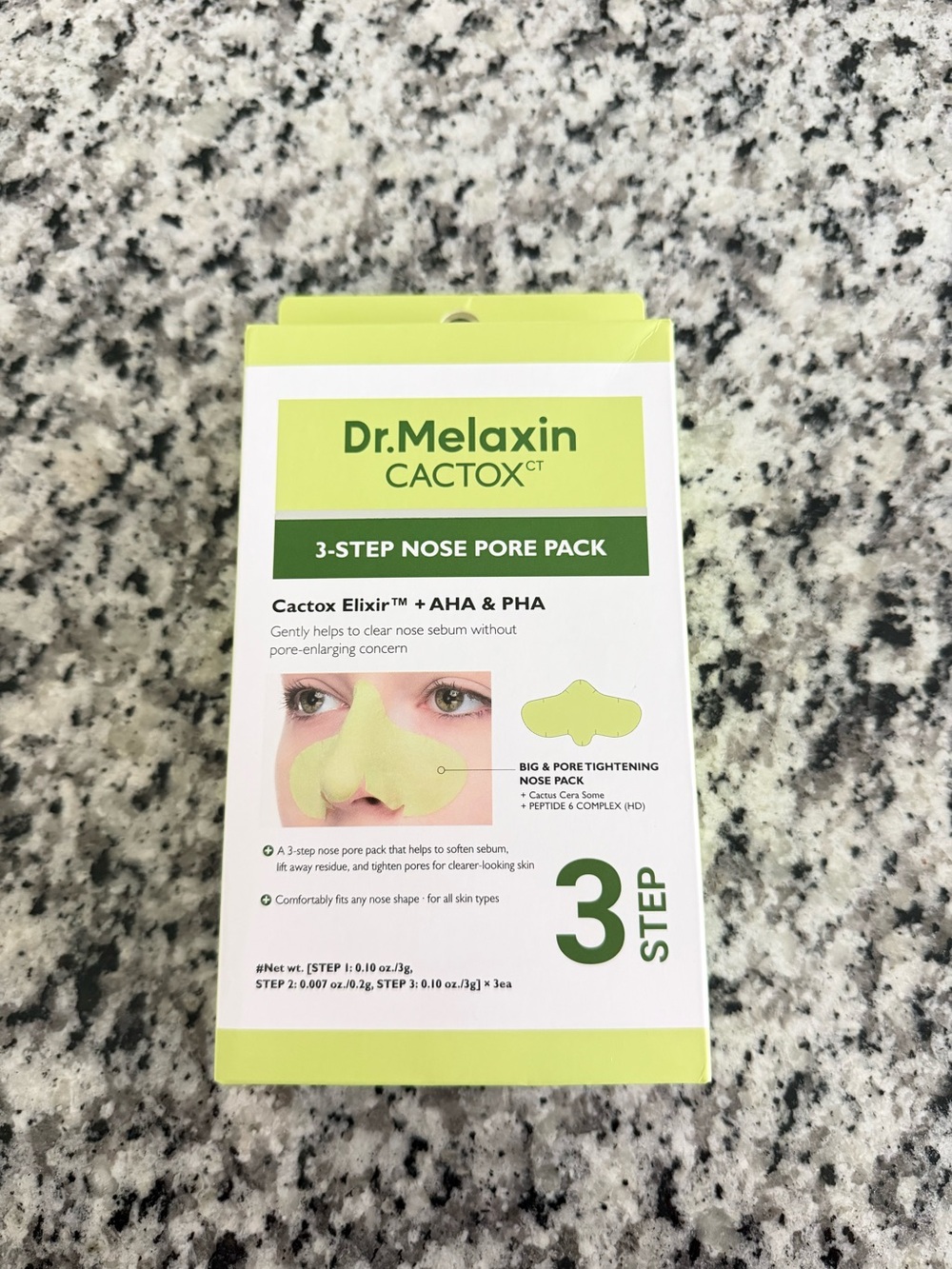 Dr. Melaxin CACTOX 3-Step Nose Pore Pack – NWT